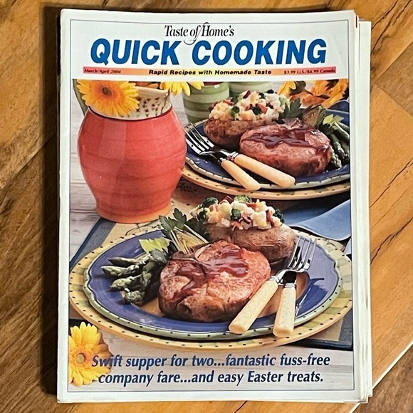 Taste of Home Quick Cooking Magazines Lot/Bundle of 8 - Picture 3 of 9
